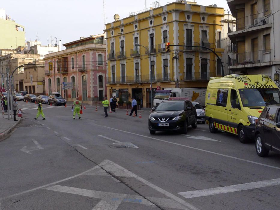 Obres plaça del Sol de Figueres