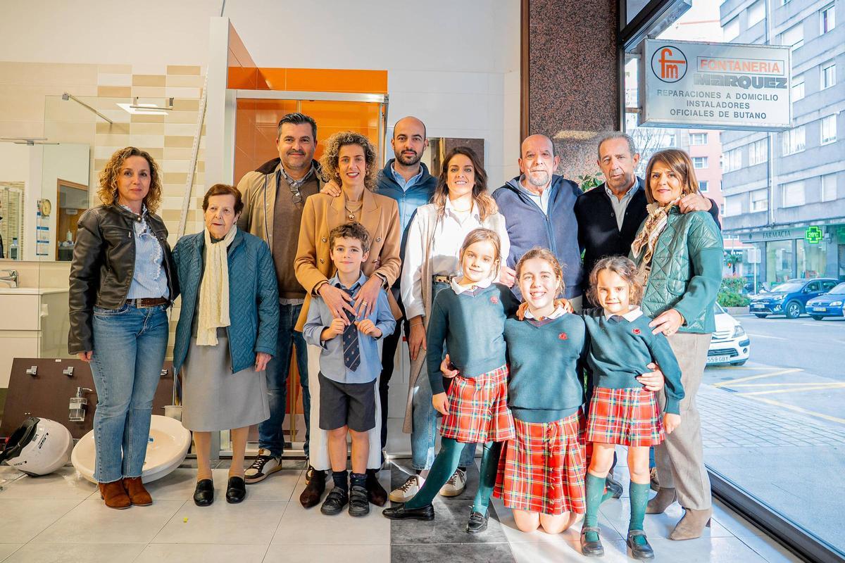 La familia Márquez despide el negocio.