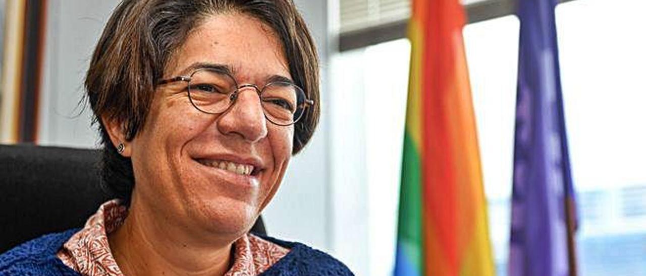 Sylvia Jaén, viceconsejera de Igualdad y Diversidad del Gobierno de Canarias.