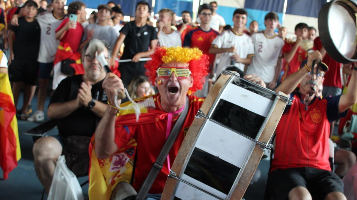 Badajoz vive con emoción y nervios el Francia-España