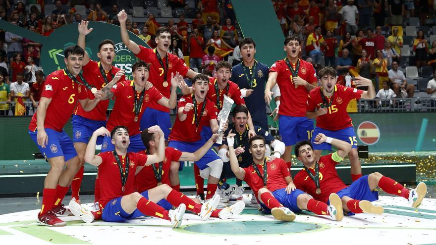 Goles con sabor a Ibiza para una España campeona del Europeo Sub-19 de fútbol sala