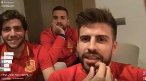 Piqué explica que va començar a usar Periscope al veure el programa en què Bertín Osborne entrevistava Iker Casillas.
