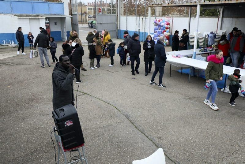 Partido solidario en el campo César Láinez