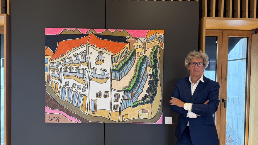 Raúl Velloso en el corazón templario de Vigo
