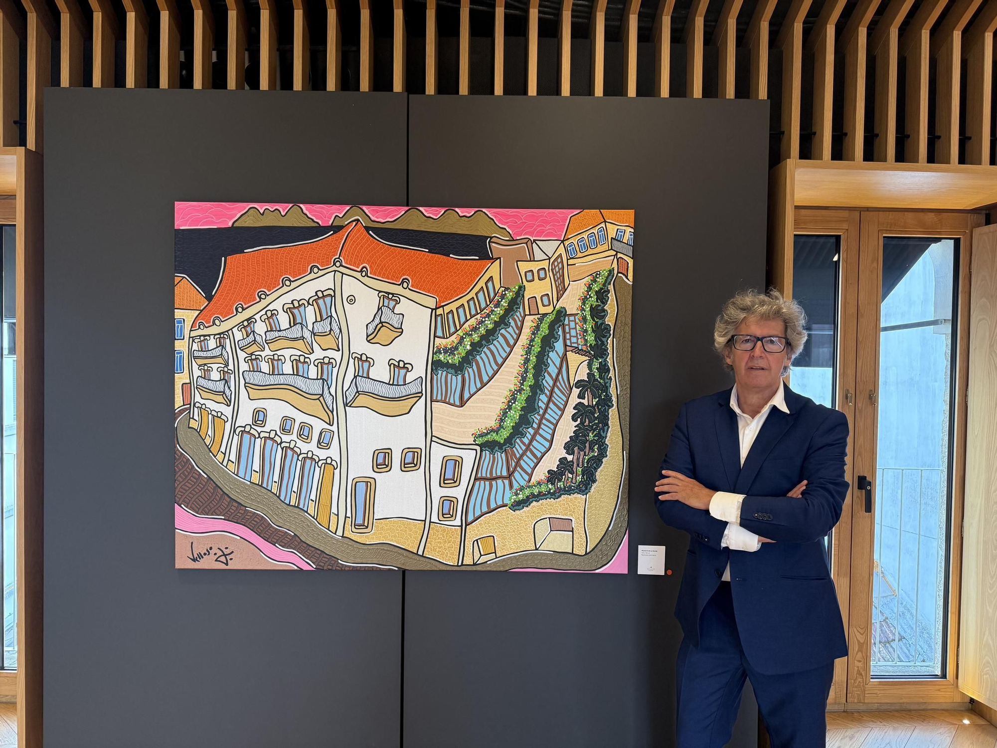 Exposición de Raúl Velloso en el Palacio de la Oliva, en Vigo