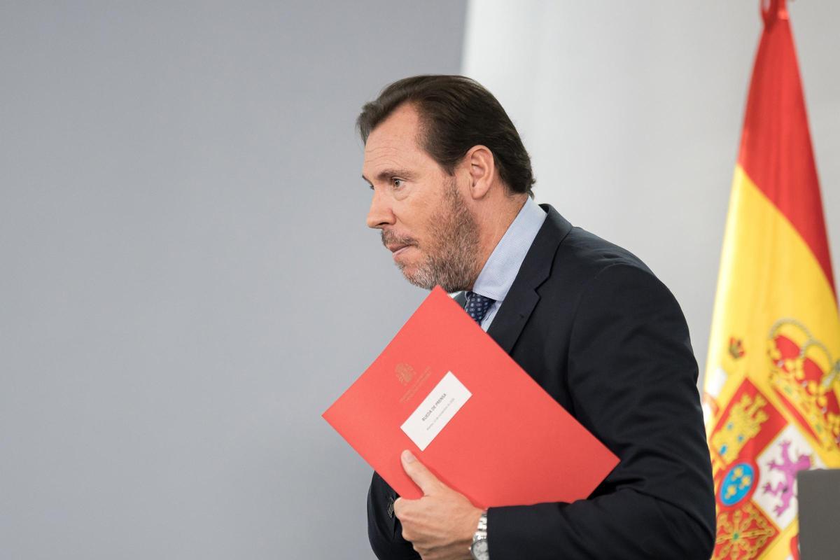 El ministro de Transportes y Movilidad Sostenible, Óscar Puente.