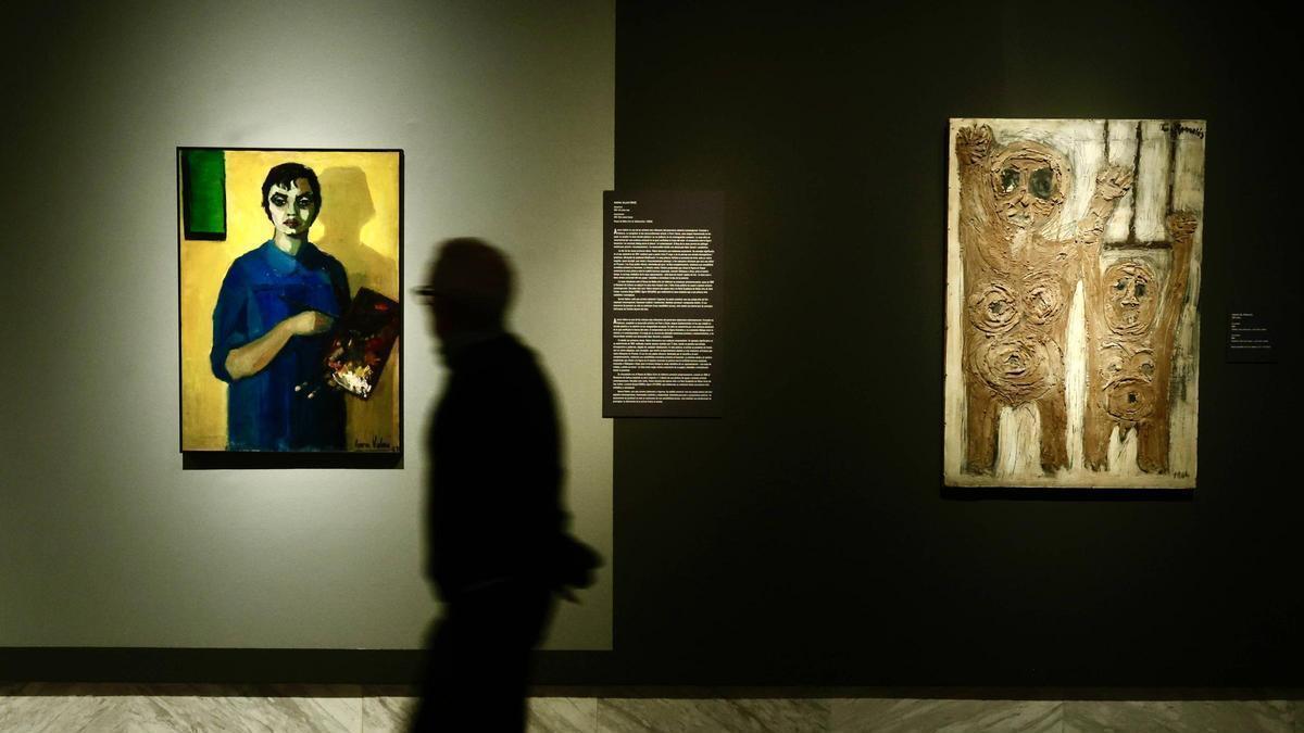 La exposición 'Tiempos Modernos' que actualmente está en marcha en el Bellas Artes.