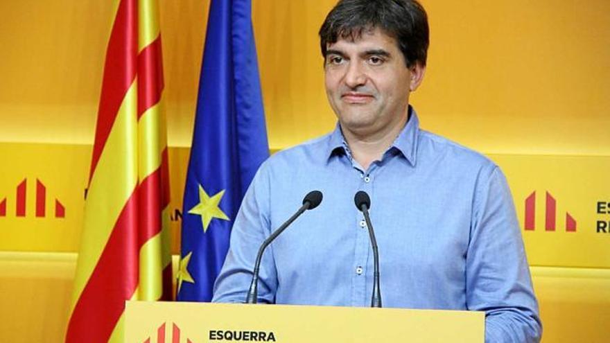 El portaveu dels republicans, Sergi Sabrià