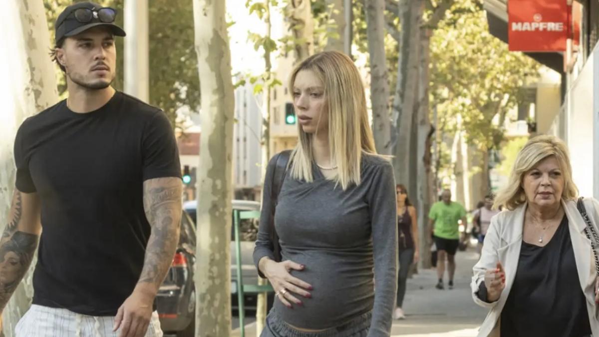 Alejandra Rubio con Carlo Constanzia y Terelu Campos.