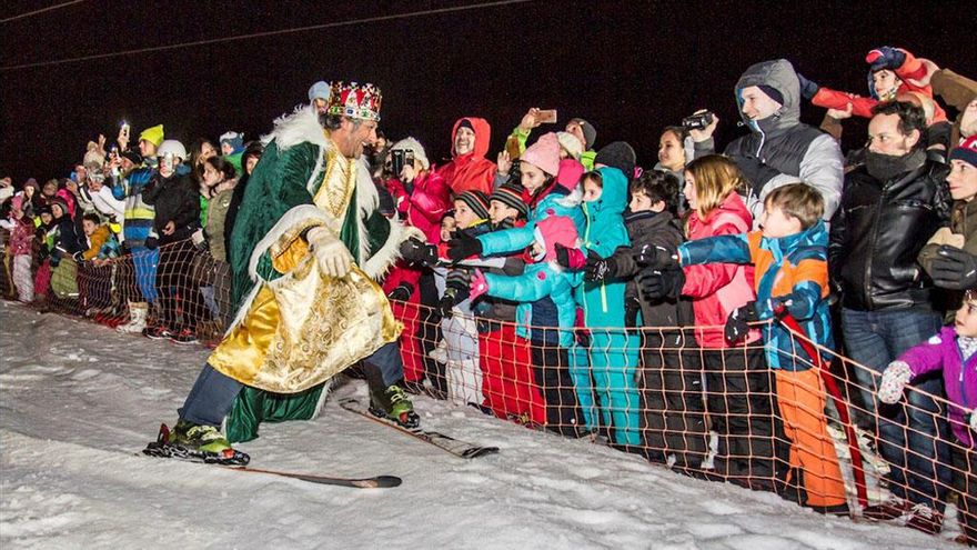 Sierra Nevada cerró la Navidad con la visita de los Reyes