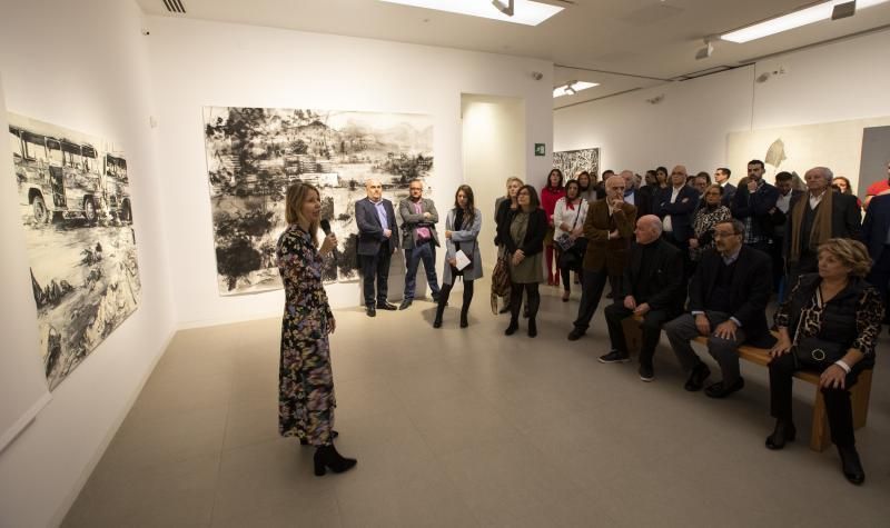 25.01.19. Las Palmas de Gran Canaria. La Fundación Canaria para el Desarrollo de La Pintura, inaugura la exposición   | 25/01/2019 | Fotógrafo: Quique Curbelo