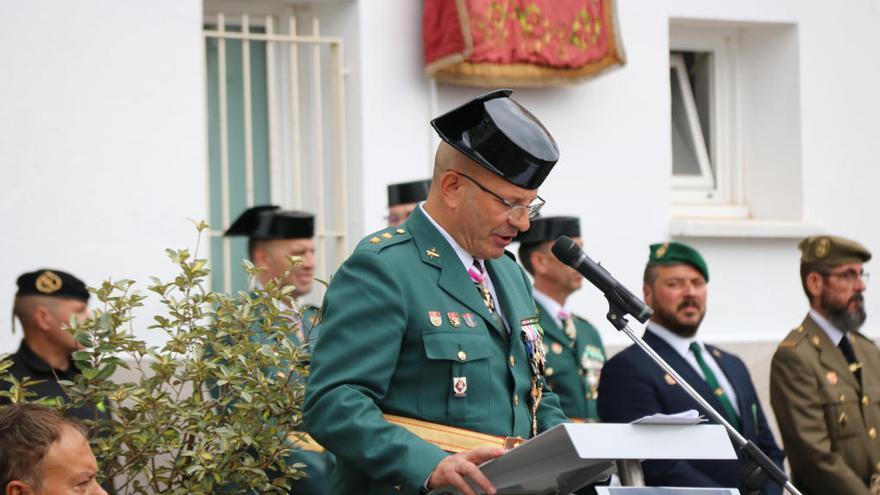 Josep Antoni Esteve Folch, cap de la Guàrdia Civil a Girona.