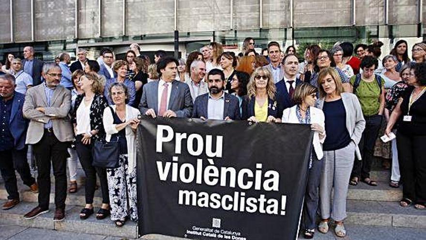 Protesta pel feminicidi de Viladecans