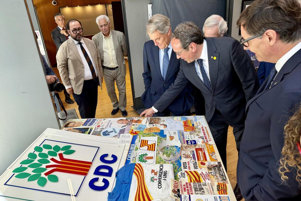 Material que s'exposa a l'Arxiu Nacional de Catalunya