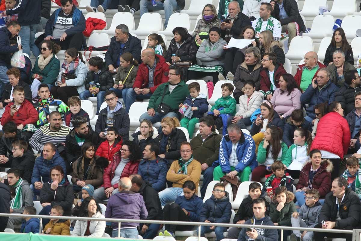 Así vivió la afición el empate del Córdoba ante el Oviedo