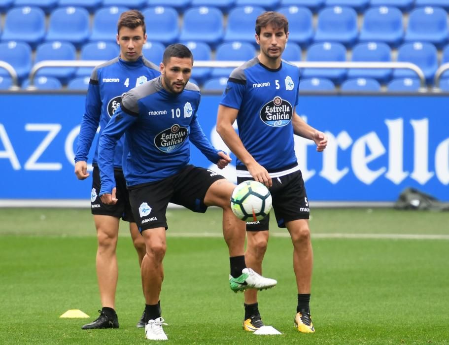 El técnico estará pendiente de la evolución del argentino Fede Cartabia para decidir si le mantiene en el once.