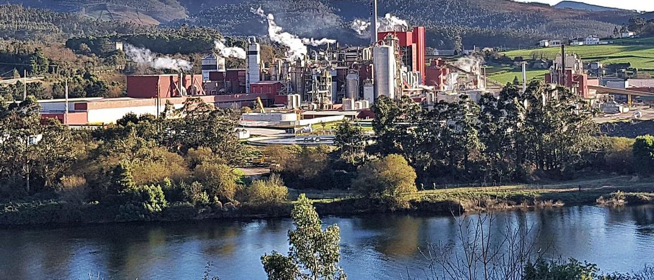 Factoría de Ence en Navia. |