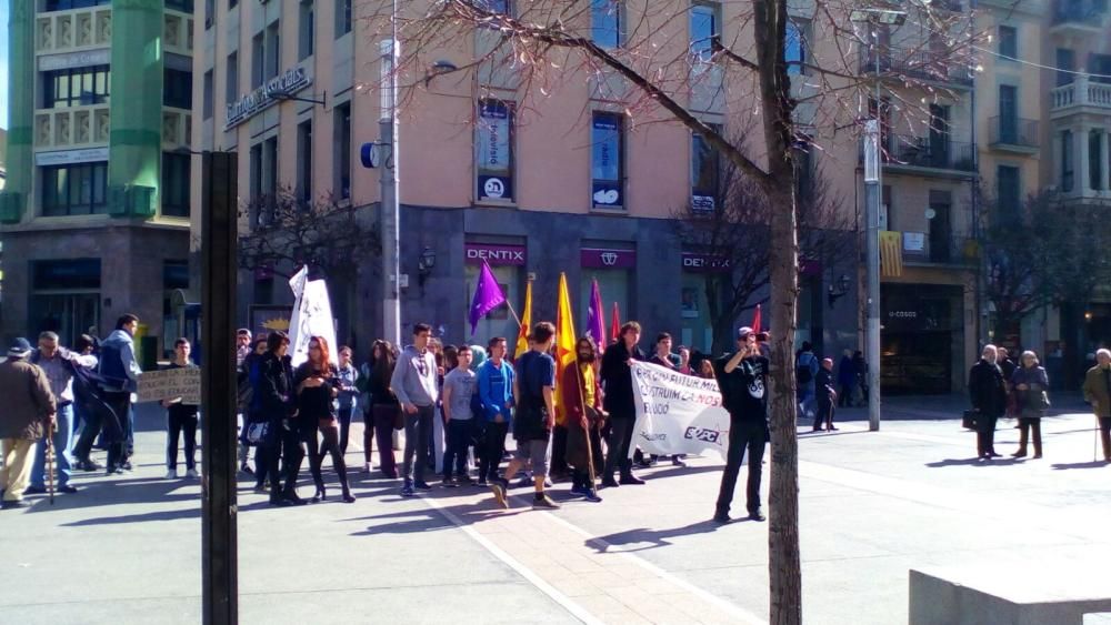 Manifestació contra la LOMCE a Manresa