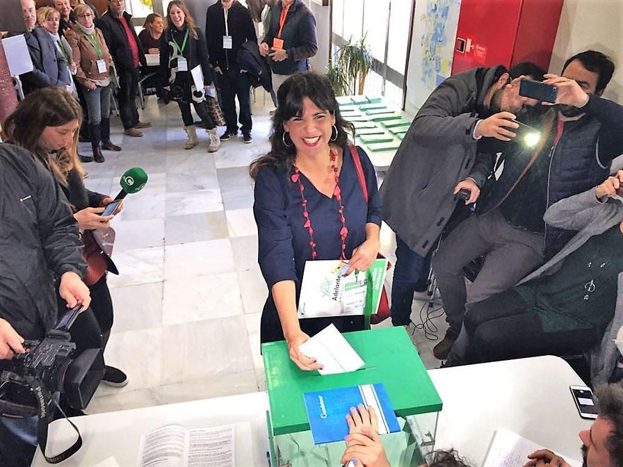 Las elecciones andaluzas, en imágenes