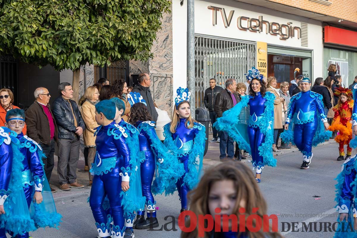 Los niños toman las calles de Cehegín en su desfile de Carnaval