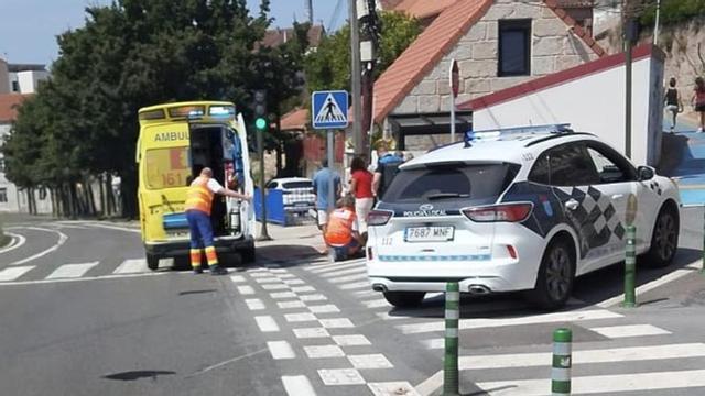 El despliegue para atender al accidentado. | FDV