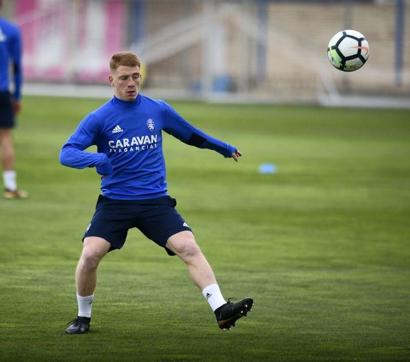 El Real Zaragoza se prepara para el 'derbi' de mañana