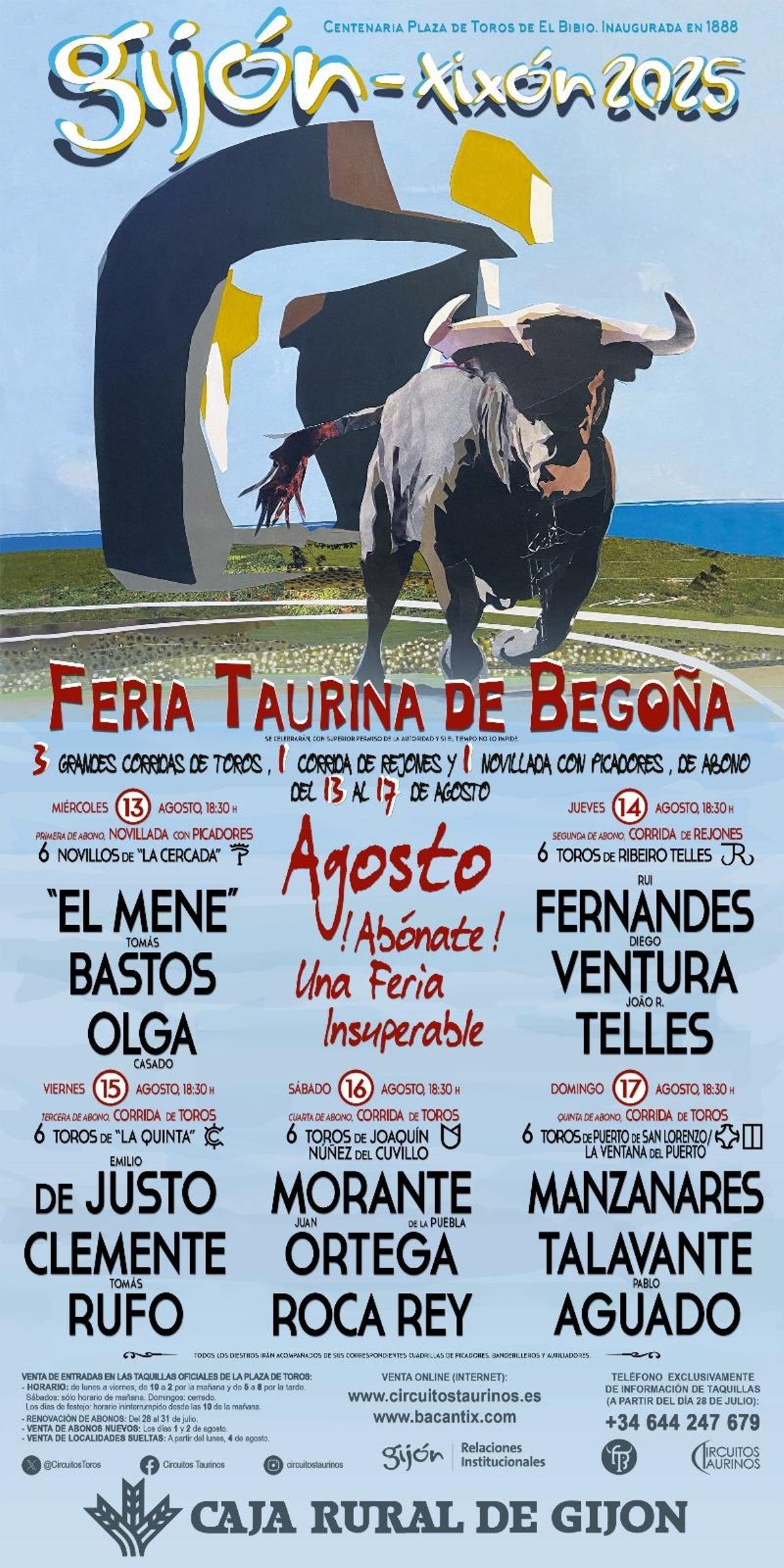 El cartel de la feria de Begoña 2025.