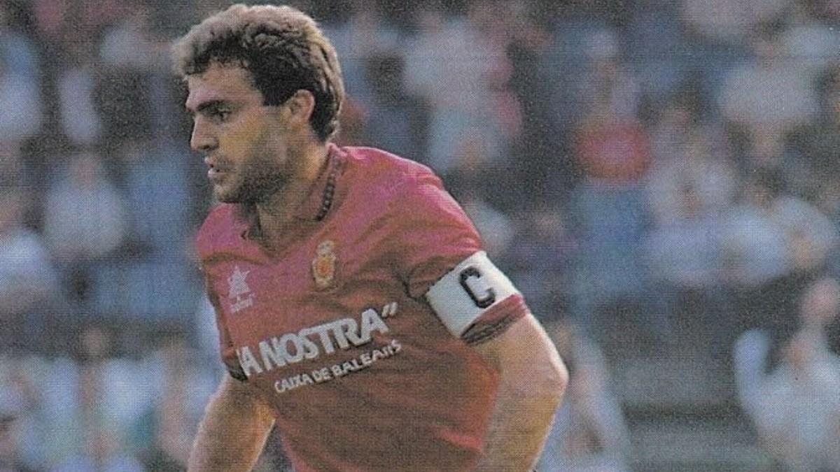 Fradera ejerció de capitán del Mallorca