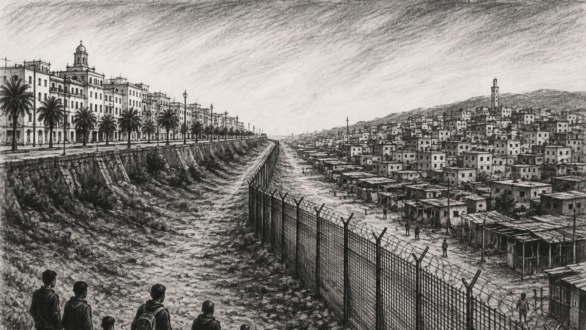 El gradiente de renta entre Ceuta y Castillejos, el más abrupto del mundo, actúa como un imán imparable