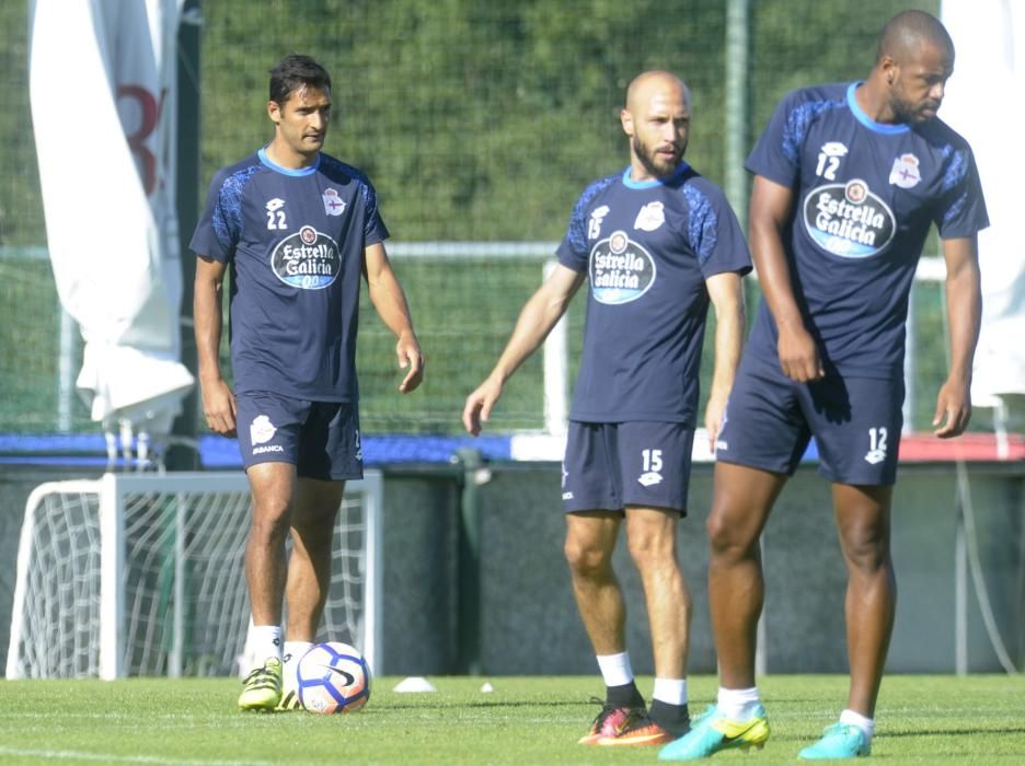 Cuarto entrenamiento de la semana - El domingo, el Dépor recibe al Athletic en Riazor.