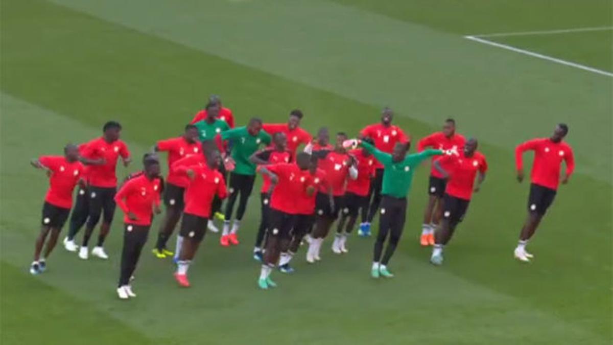 El baile que demuestra cómo se divierte Senegal en Rusia