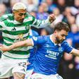 Julián Araujo, en el derbi Old Firm entre Rangers y Celtic