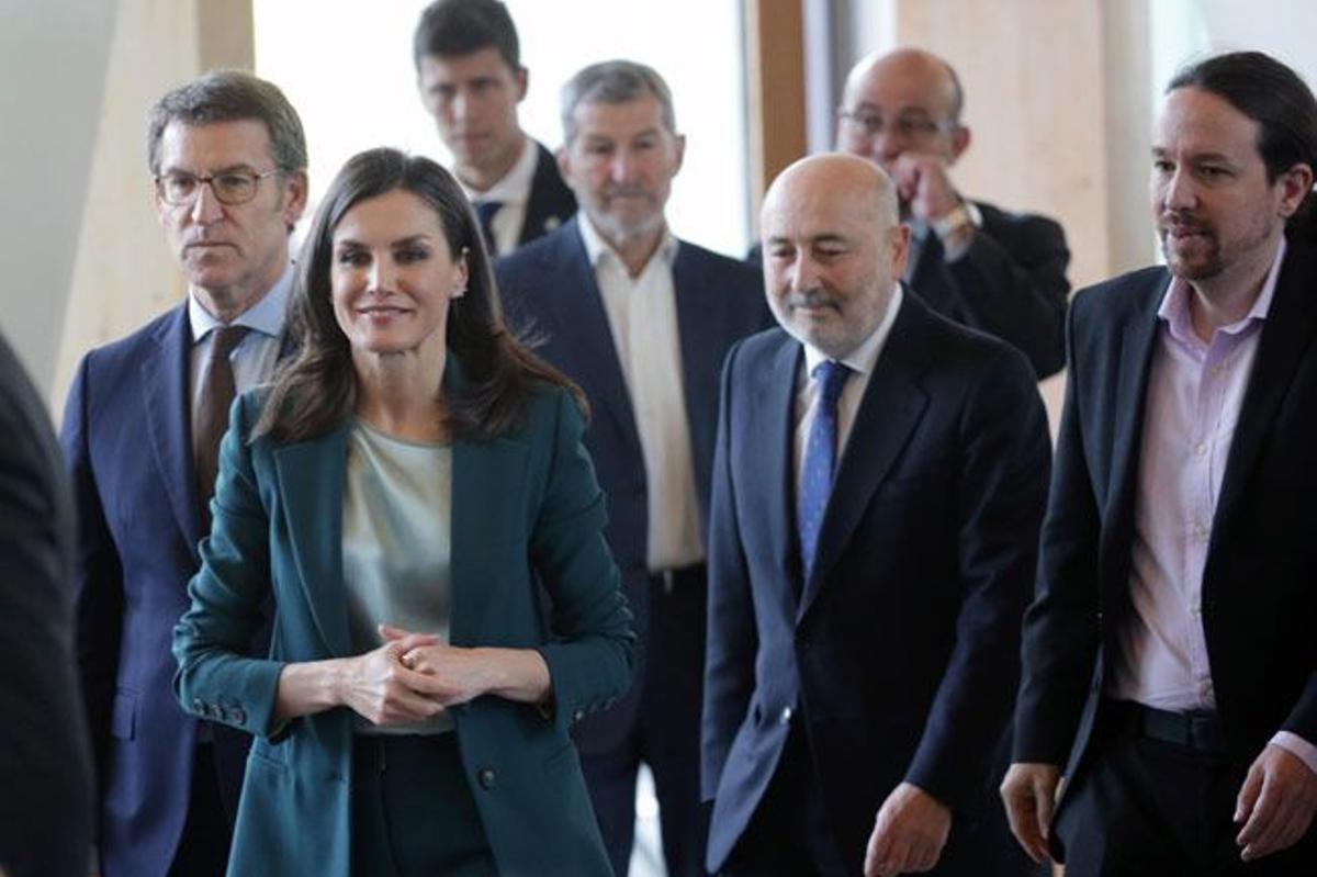 La reina Letizia en A Coruña por los premios Princesa de Girona