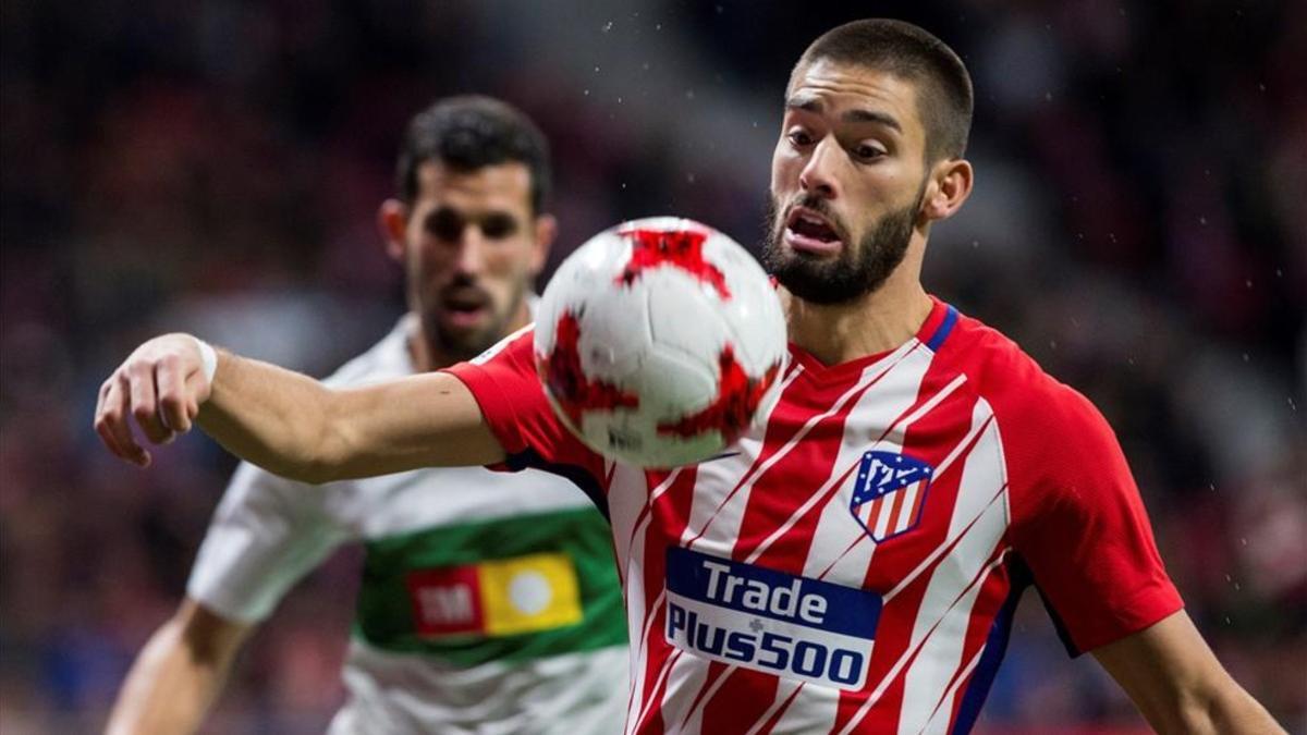 Yannick Carrasco ha perdido protagonismo en el Atlético de Simeone