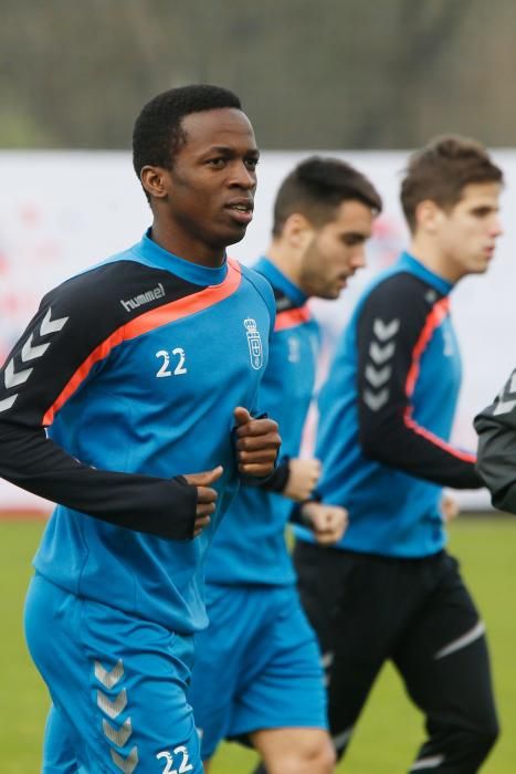 Entrenamiento del Real Oviedo