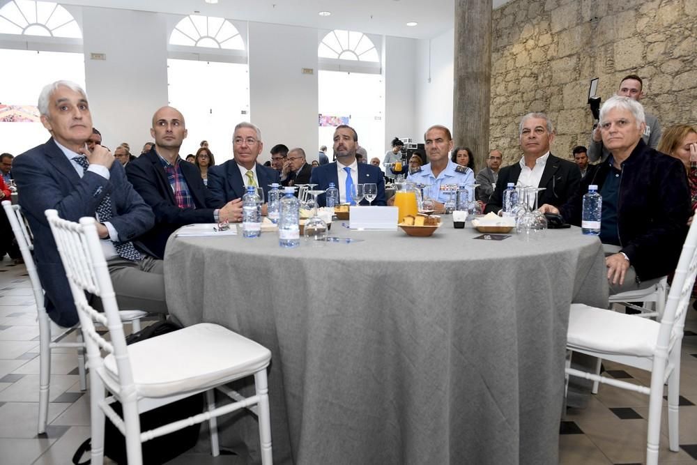 El presidente de la Agencia Nacional de Evaluación de la Calidad y Acreditación (ANECA), José Arnáez, en los desayunos Universidad-Sociedad