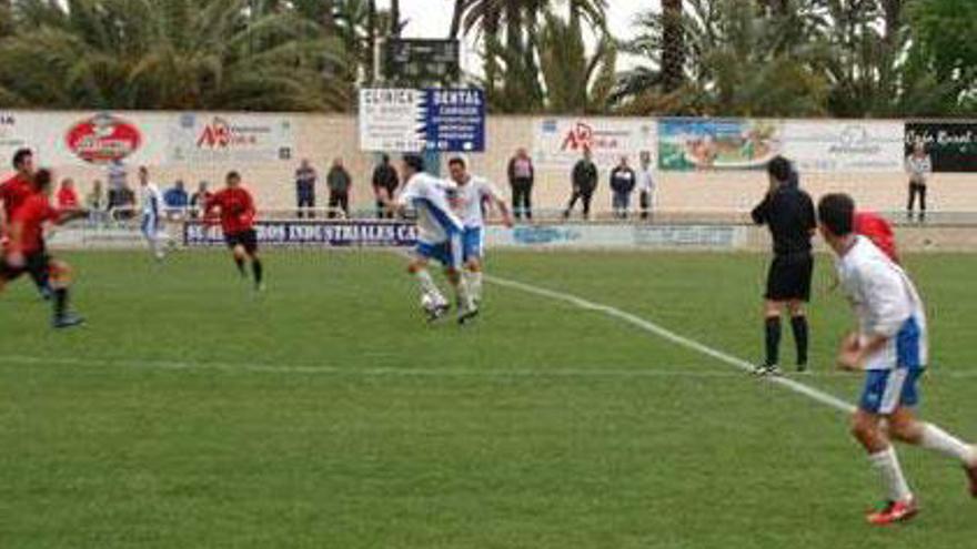 Una imagen de un encuentro del Callosa Deportiva.