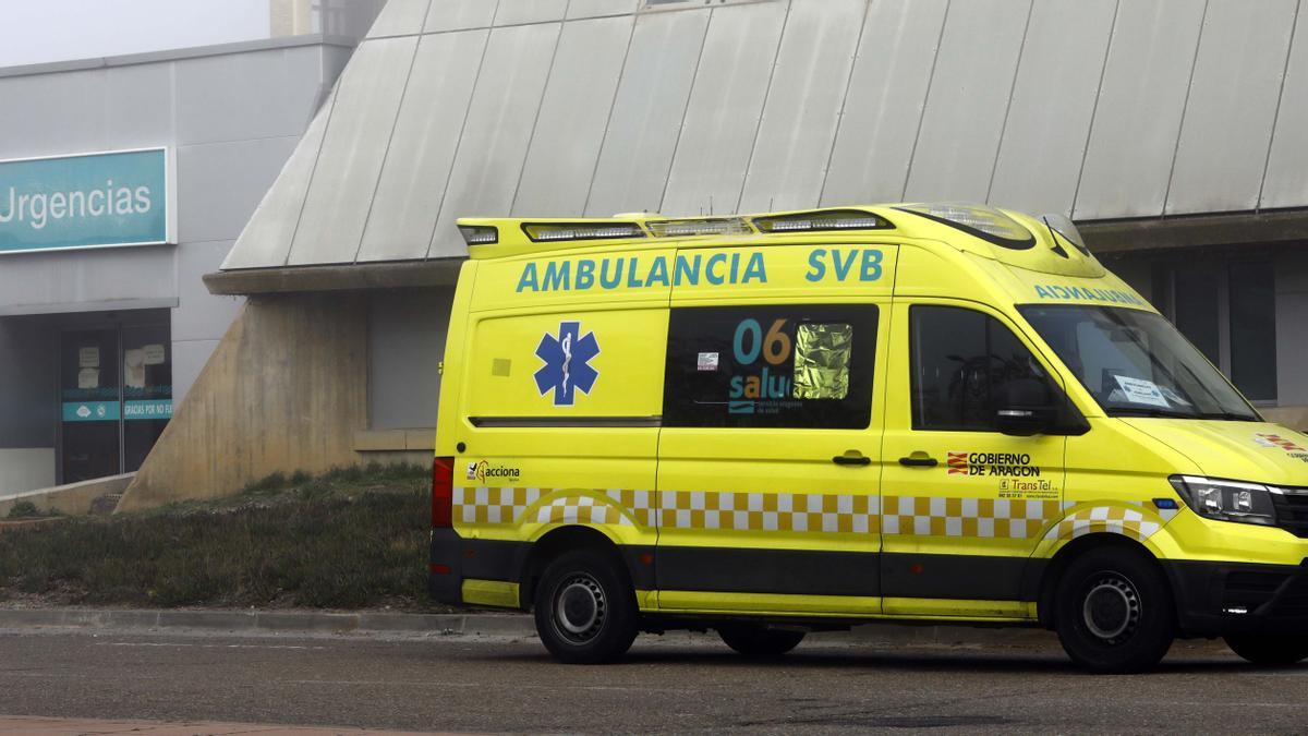 Una ambulancia de urgencias.
