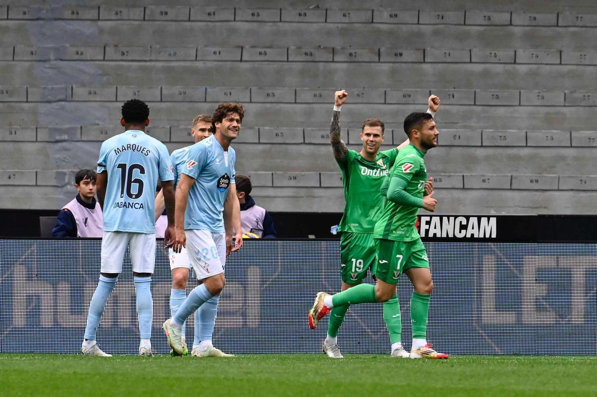 El Celta-Leganés, en imágenes