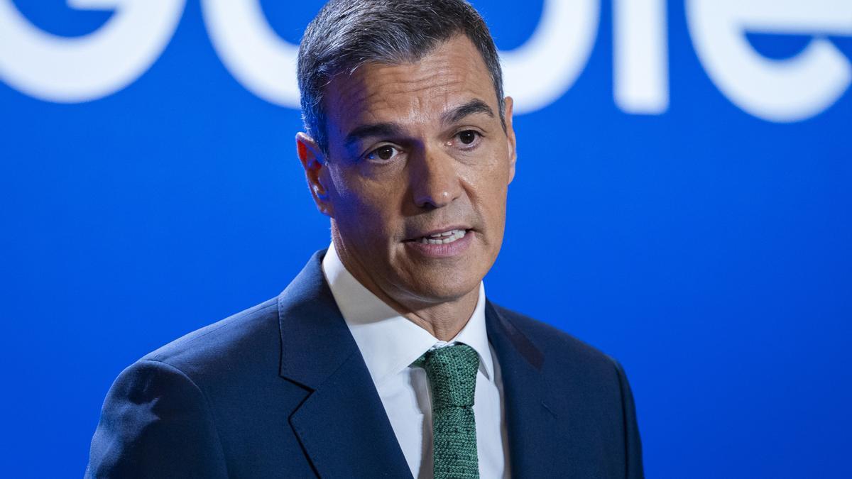 El presidente del Gobierno de España, Pedro Sánchez