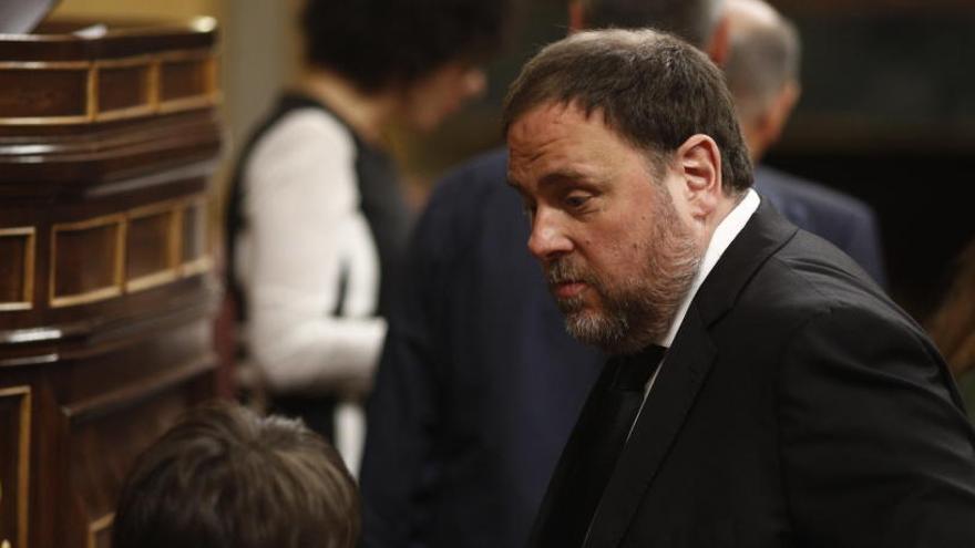 Oriol Junqueras en el Congreso.