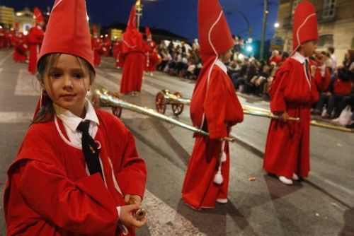 Procesión de los 'Coloraos' en Murcia