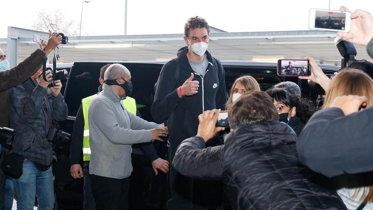 Gasol: "Estoy contento de volver a casa"