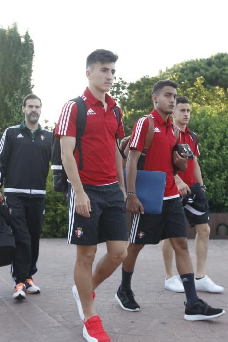 L'Osasuna es concentra al Mas Solà de Santa Coloma