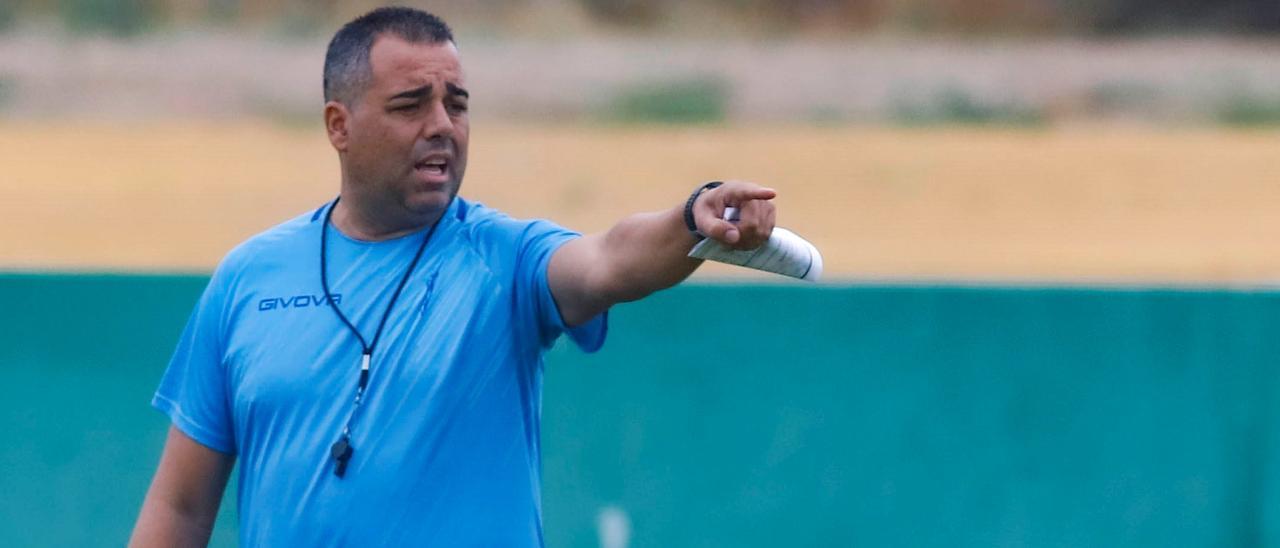 Germán Crespo, en la Ciudad Deportiva.