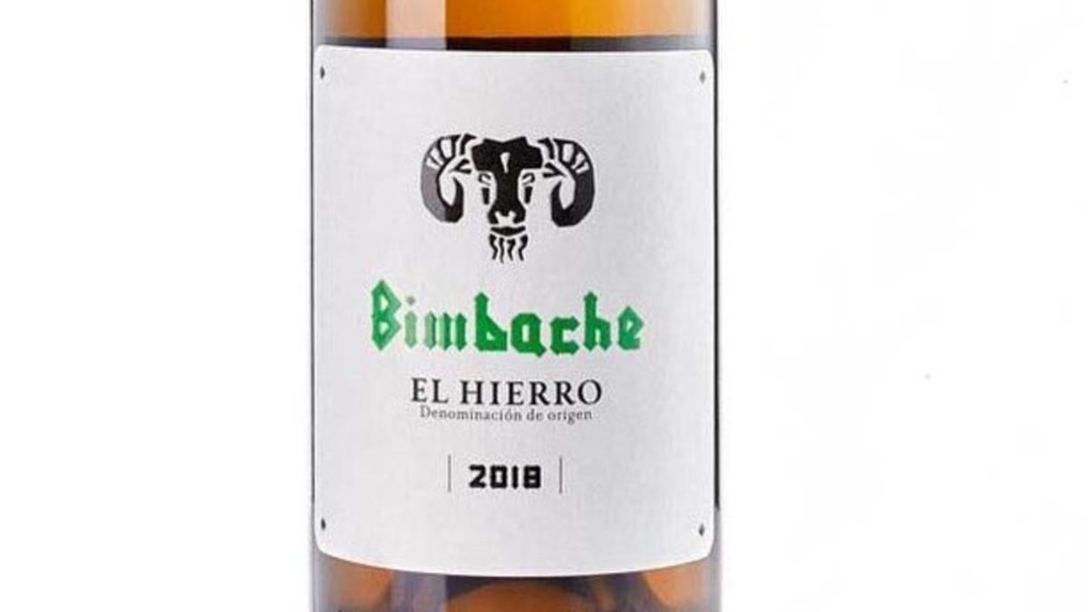 Vino Bimbache blanco 2018.