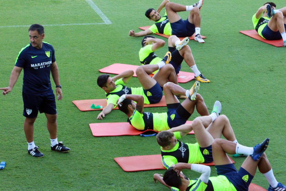 El conjunto de Míchel ya prepara el partido de la tercera jornada ante la UD Las Palmas