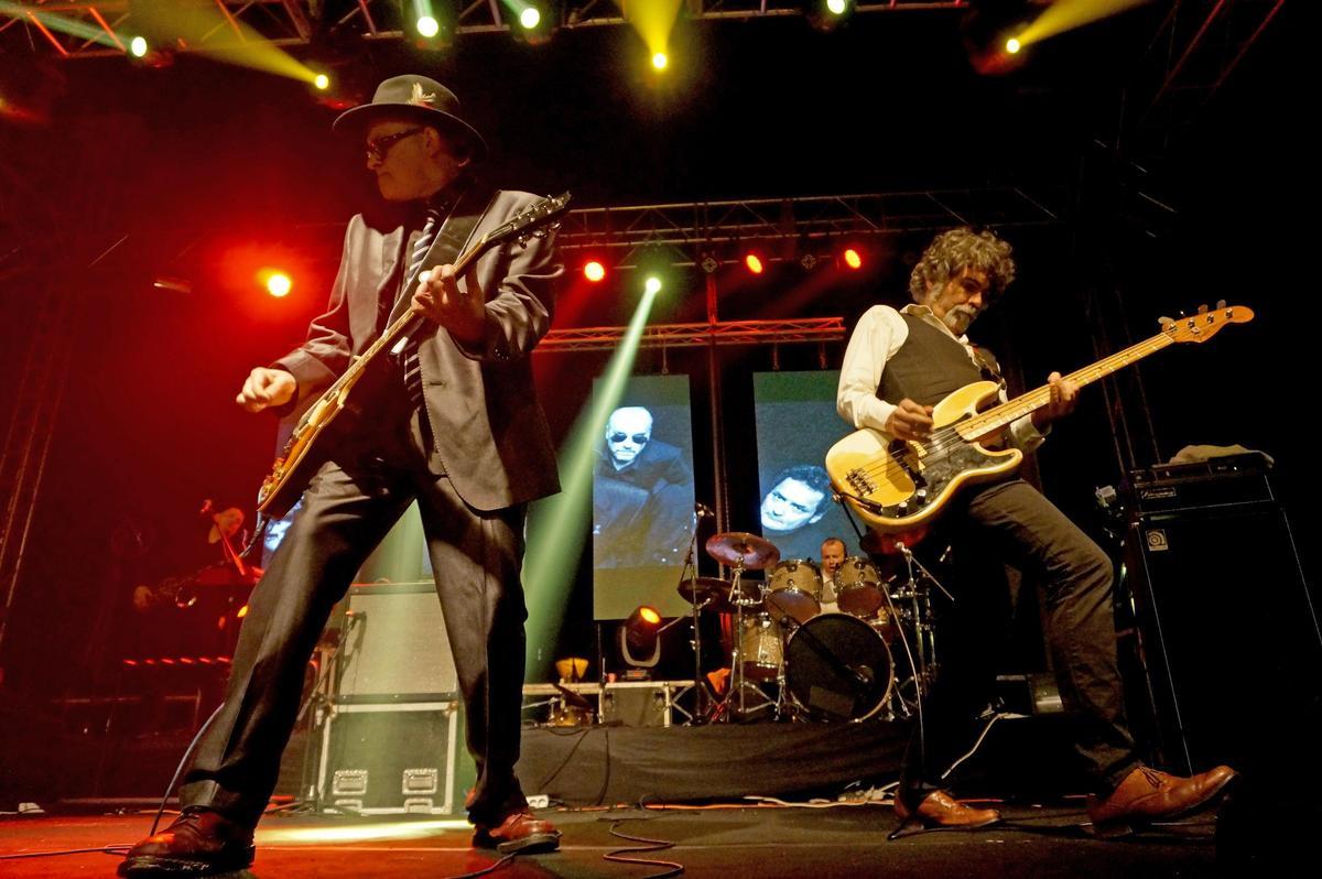 Siniestro Total en su actuación de 2015 en el Sant Pepe Rock.