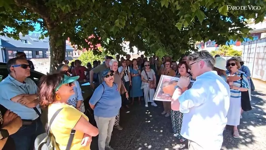 Visita organizada por el Instituto de Estudios Vigueses a obras del arquitecto Antonio Palacios, como el Monasterio de la Visitación de las Salesas Reales