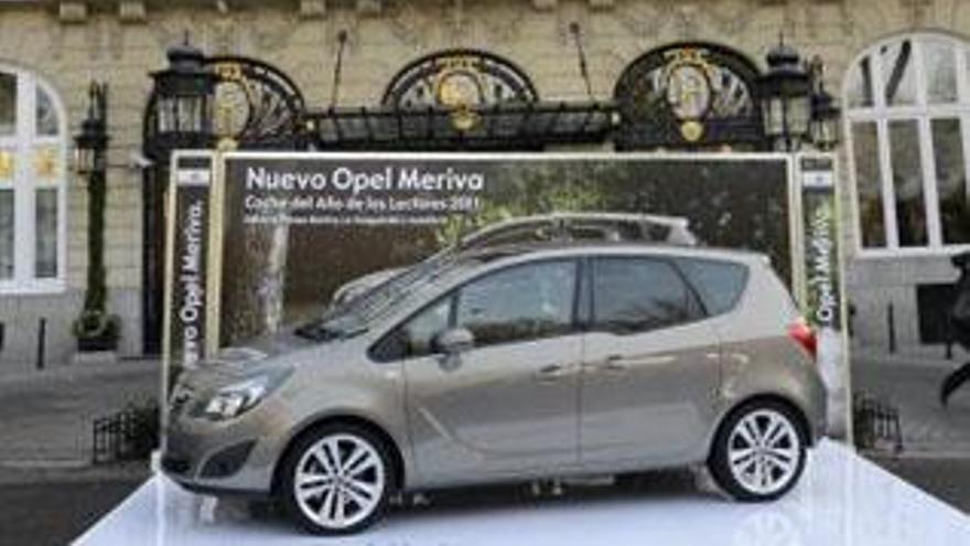 El Opel Meriva, premio &quot;Coche del Año de los Lectores 2011&quot;.